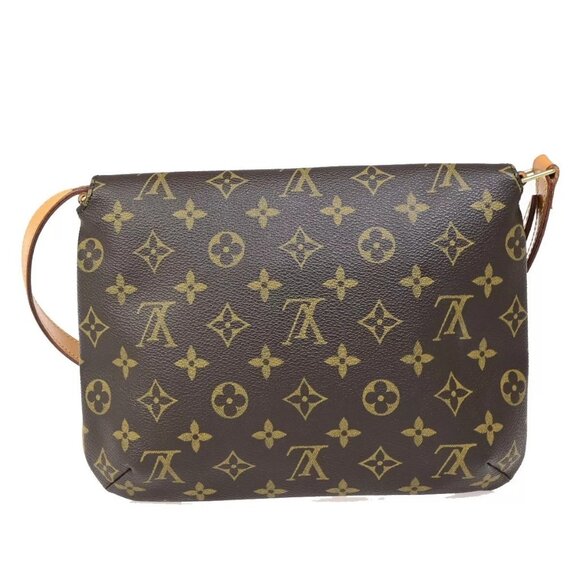 LOUIS VUITTON Musette Tango Short Shoulder Bag Monogram Leather - Picture 3 of 16